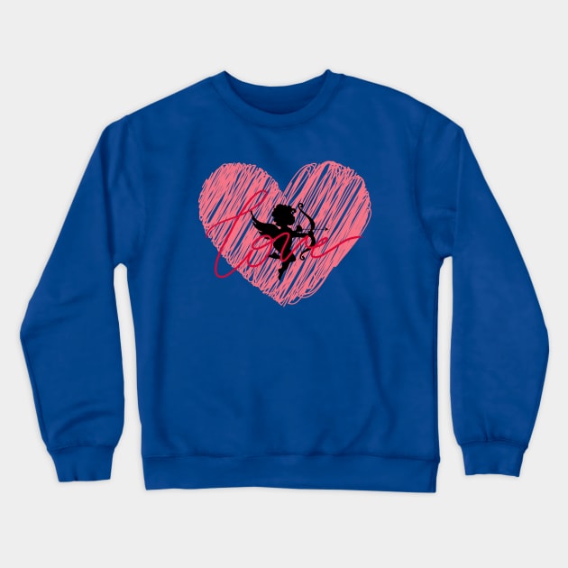 Cupid Crewneck Sweatshirt by Four Corner’S